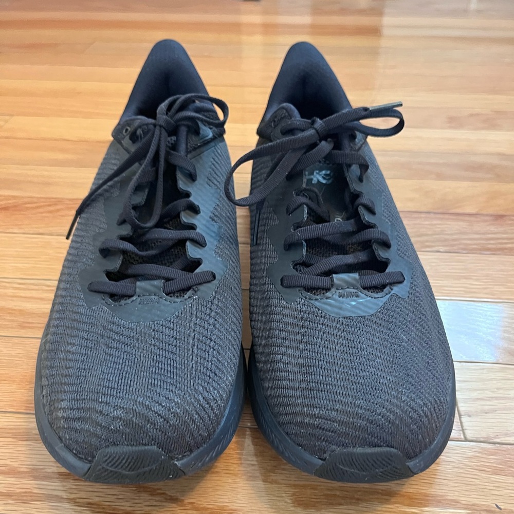 Hoka Men's Black One One Solimar Perfect Condition Size 12 Running Shoe - Picture 4 of 11